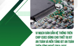 SERIES CÔNG TRÌNH KHOA HỌC TIÊU BIỂU: VI MẠCH BÁN DẪN HỆ THỐNG TRÊN CHIP (SoC) DÙNG CHO THIẾT BỊ IOT AN TOÀN VÀ NỀN TẢNG IOT AN TOÀN TRÊN CÔNG NGHỆ FPGA/ASIC
